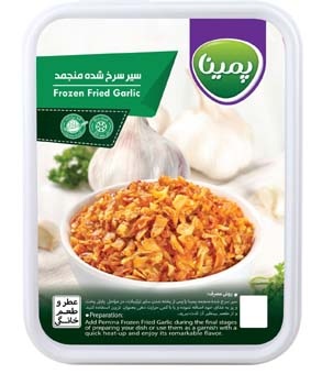 سیر سرخ شده پمینا 130گرمی